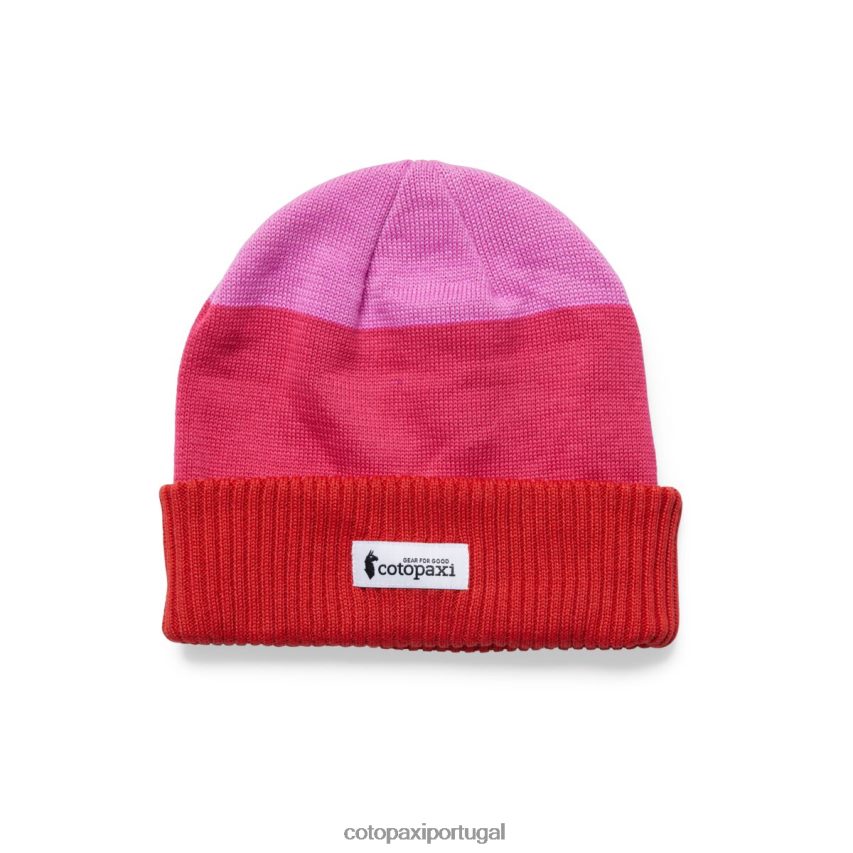 Cotopaxi unissex gorro alto desfiladeiro/framboesa acessórios JB0R8T176