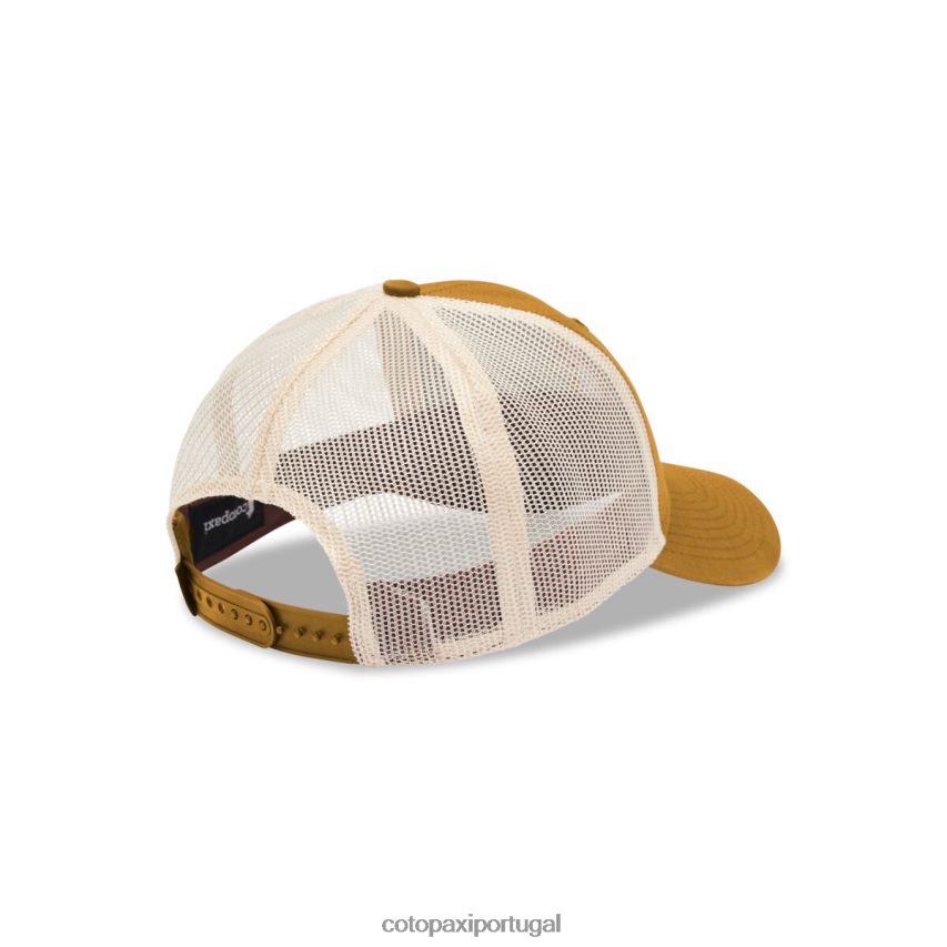 Cotopaxi unissex o chapéu de caminhoneiro de lhama âmbar acessórios JB0R8T184