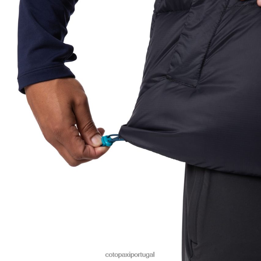 Cotopaxi homens colete solazo ferro/preto roupas JB0R8T134