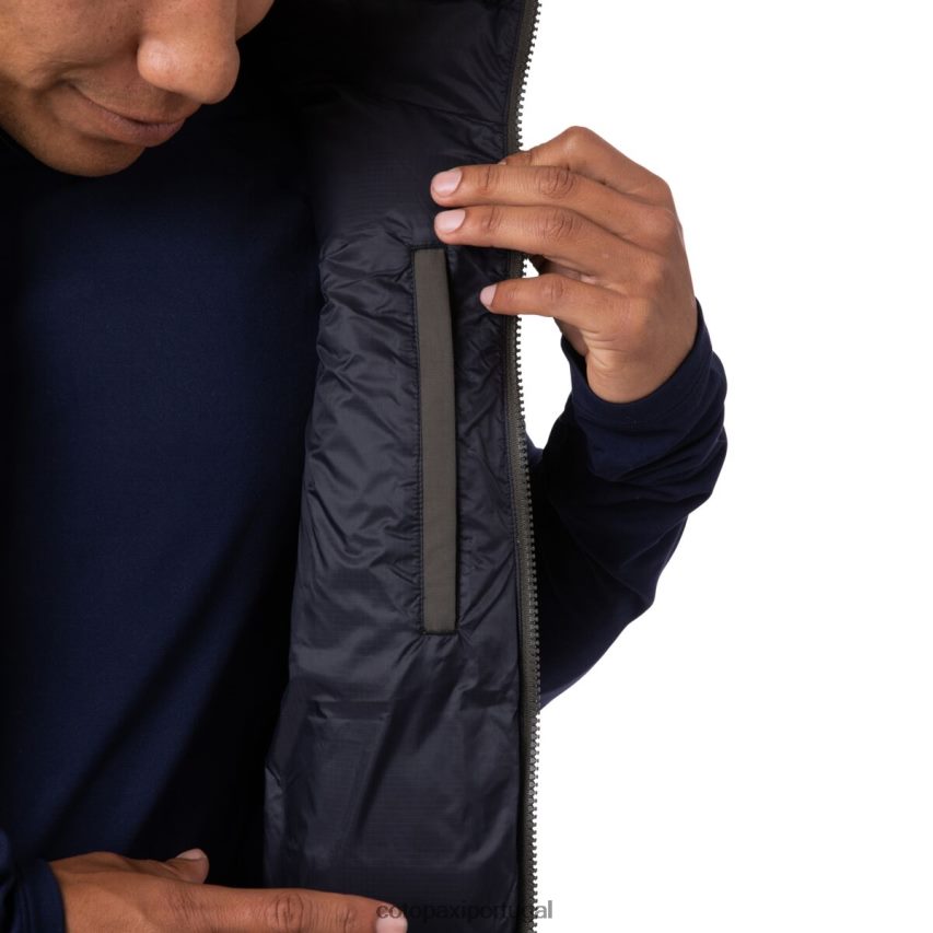 Cotopaxi homens colete solazo ferro/preto roupas JB0R8T134