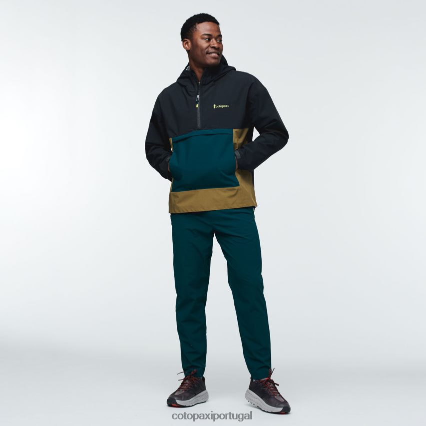 Cotopaxi homens anoraque de chuva cielo preto roupas JB0R8T99