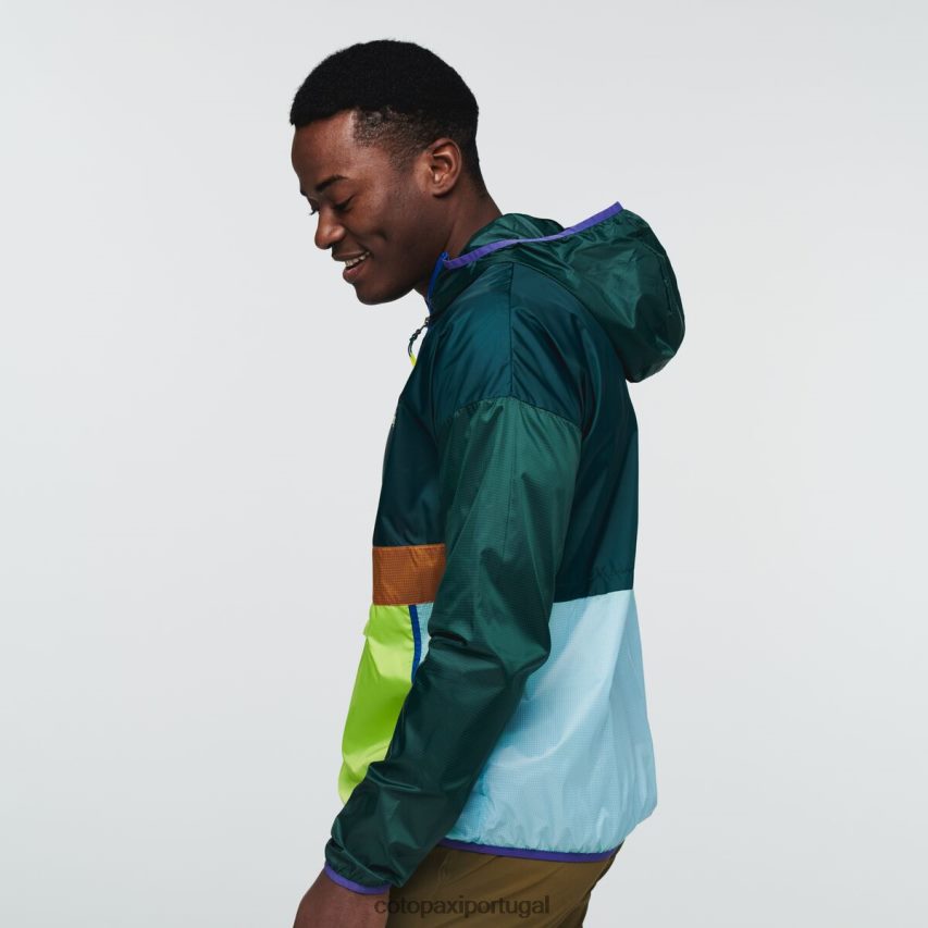 Cotopaxi homens corta vento teca halfzip ponto reyes roupas JB0R8T112