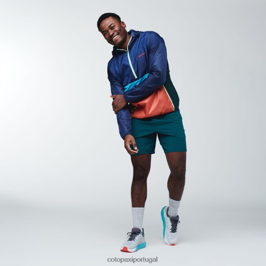 Cotopaxi homens corta vento teca halfzip sicômoro roupas JB0R8T105