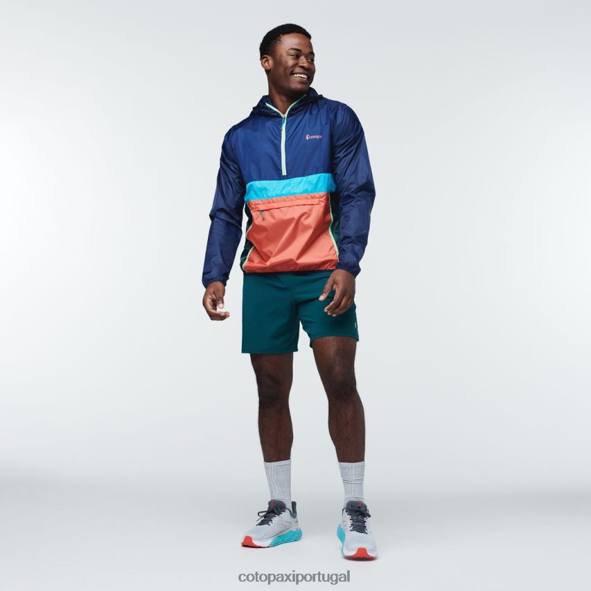 Cotopaxi homens corta vento teca halfzip sicômoro roupas JB0R8T105