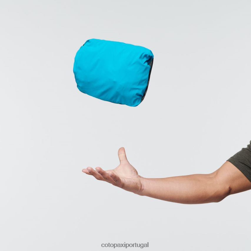 Cotopaxi homens jaqueta de viagem viento azul mineral roupas JB0R8T101