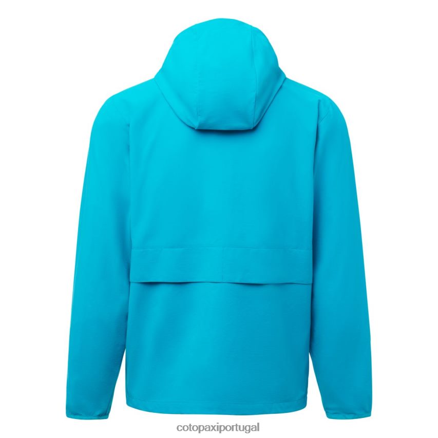 Cotopaxi homens jaqueta de viagem viento azul mineral roupas JB0R8T101