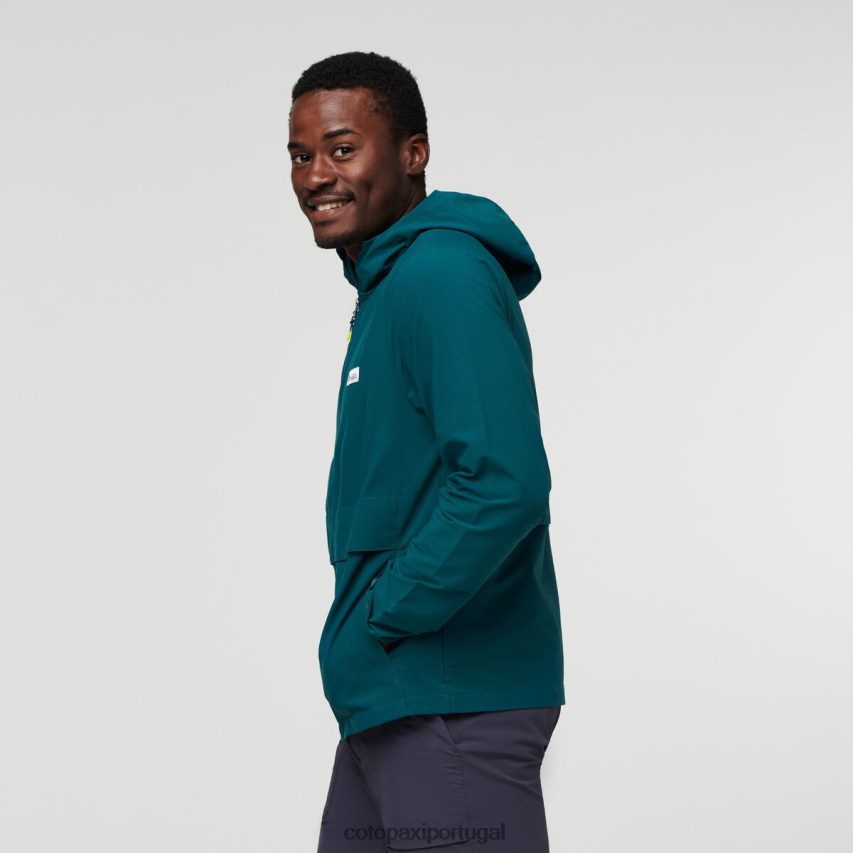 Cotopaxi homens jaqueta de viagem viento oceano profundo roupas JB0R8T91