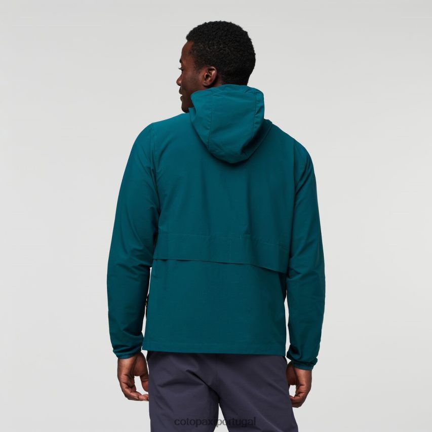 Cotopaxi homens jaqueta de viagem viento oceano profundo roupas JB0R8T91