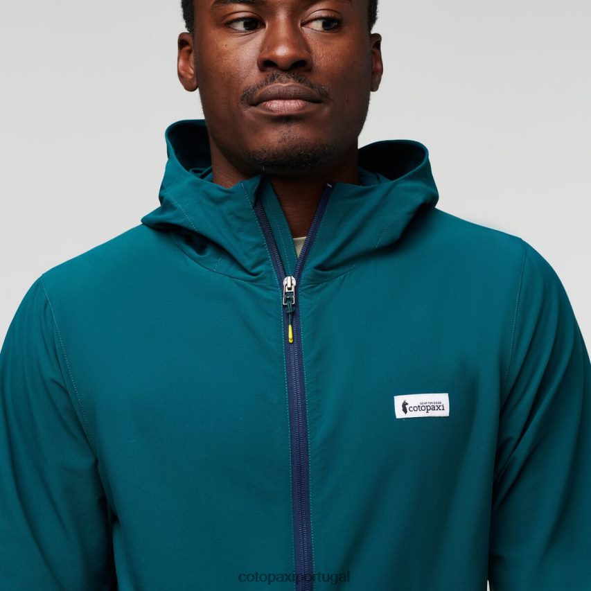 Cotopaxi homens jaqueta de viagem viento oceano profundo roupas JB0R8T91