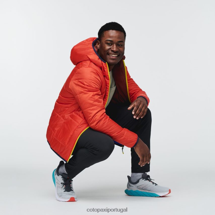 Cotopaxi homens jaqueta teca calido com capuz terras secas roupas JB0R8T102