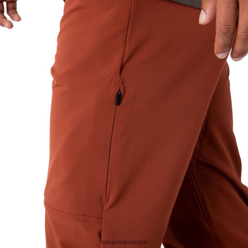 Cotopaxi homens calça baja ferrugem roupas JB0R8T157