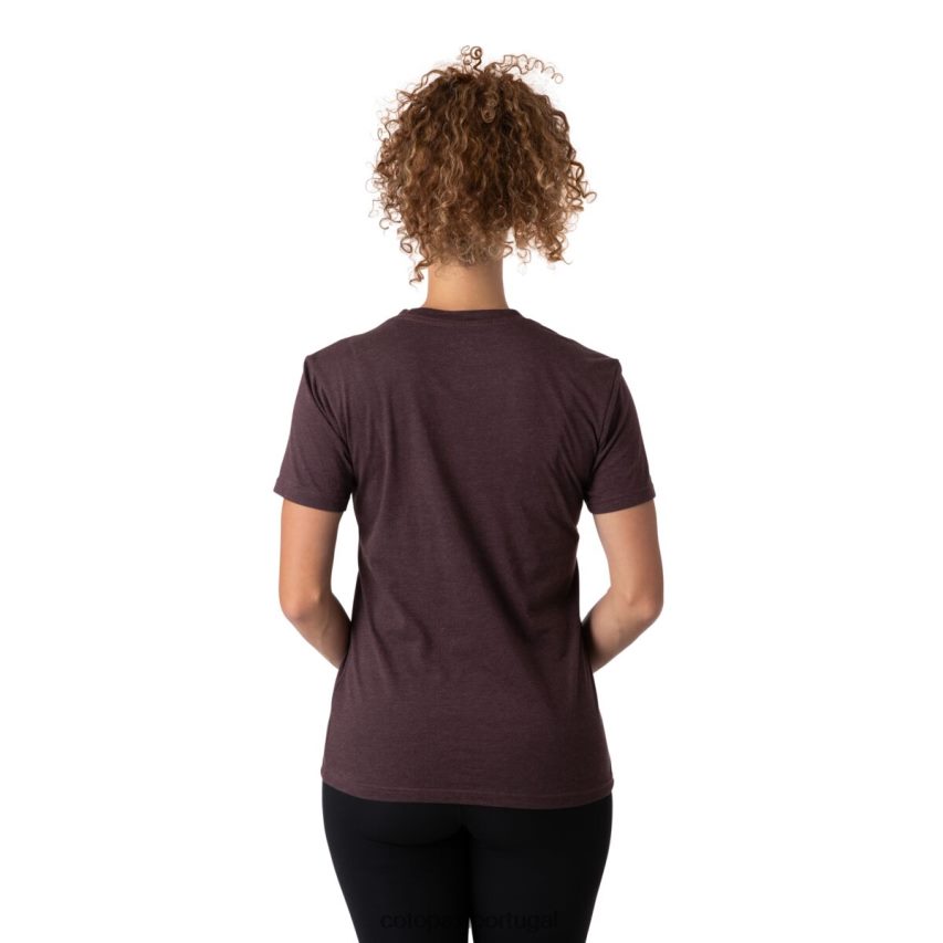 Cotopaxi mulheres faça uma boa camiseta íris preta roupas JB0R8T71