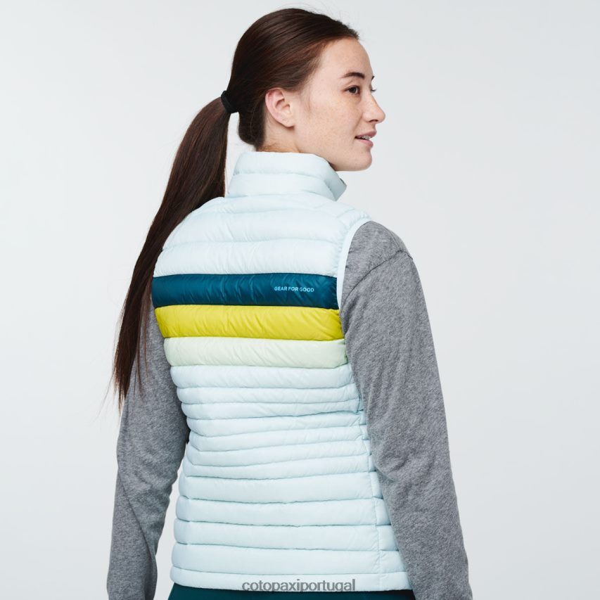 Cotopaxi mulheres colete de penas de fogo gelo roupas JB0R8T50