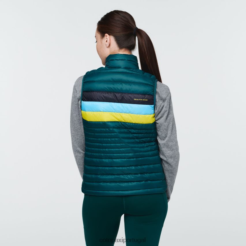 Cotopaxi mulheres colete de penas de fogo oceano profundo roupas JB0R8T49