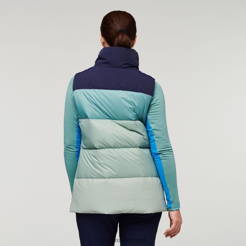 Cotopaxi mulheres colete solazo folha marítima/prata roupas JB0R8T52