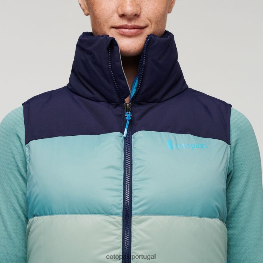 Cotopaxi mulheres colete solazo folha marítima/prata roupas JB0R8T52