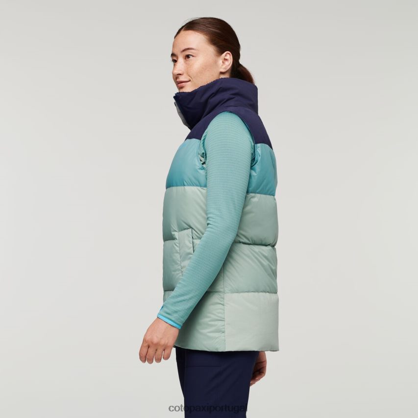 Cotopaxi mulheres colete solazo folha marítima/prata roupas JB0R8T52