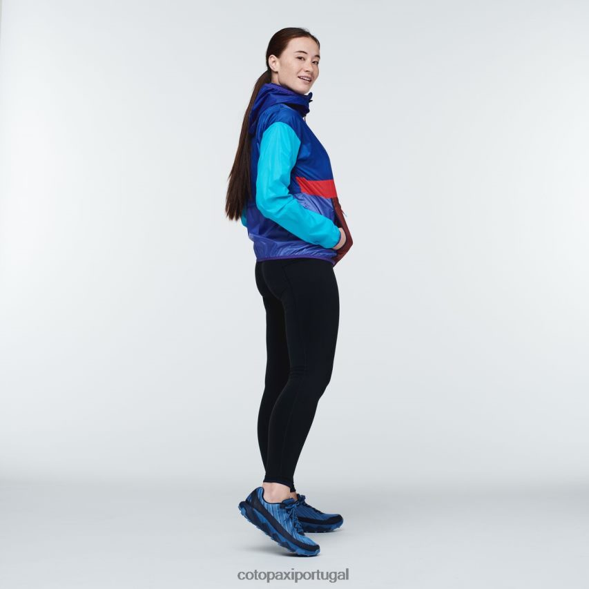 Cotopaxi mulheres corta vento teca halfzip sol de marinheiro roupas JB0R8T13