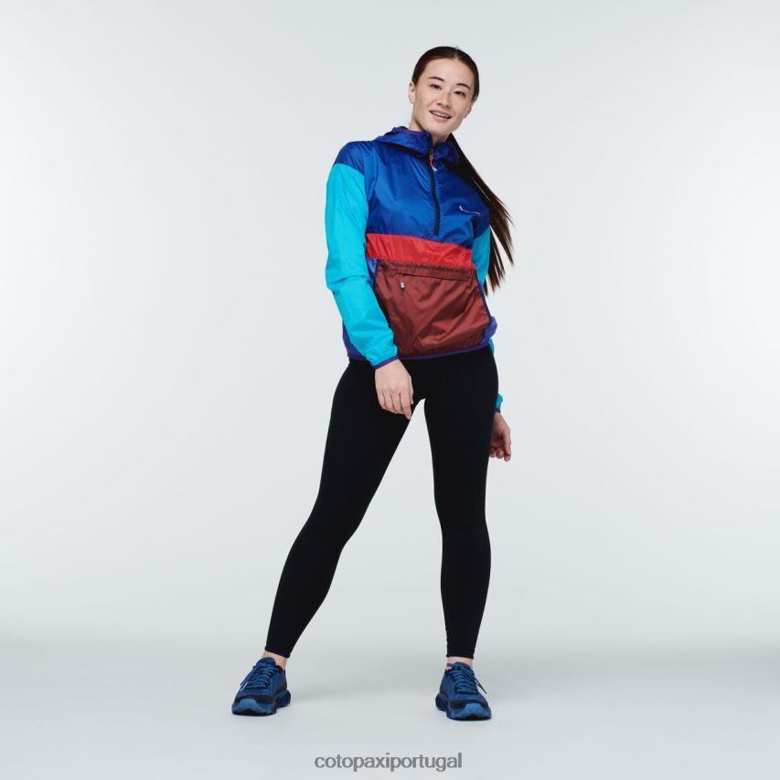 Cotopaxi mulheres corta vento teca halfzip sol de marinheiro roupas JB0R8T13