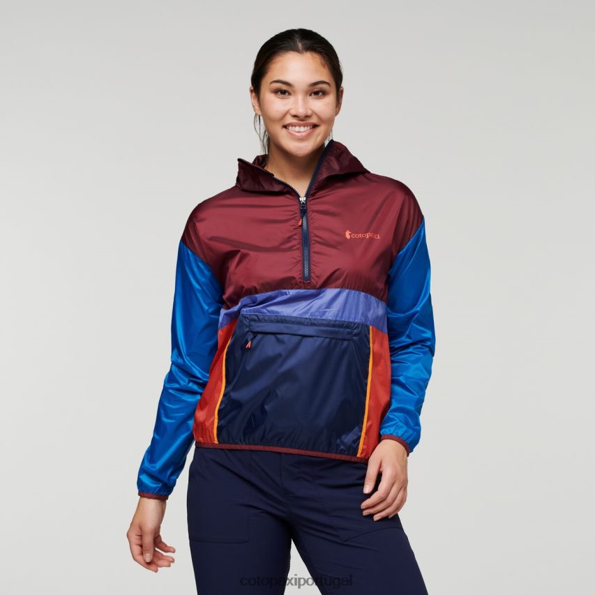 Cotopaxi mulheres corta vento teca halfzip tão francês roupas JB0R8T6