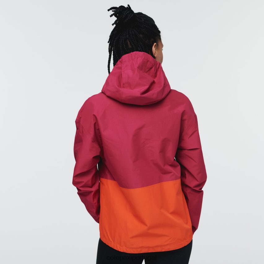 Cotopaxi mulheres jaqueta de chuva cielo framboesa roupas JB0R8T10