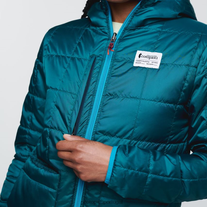 Cotopaxi mulheres jaqueta teca calido com capuz video cassete roupas JB0R8T19