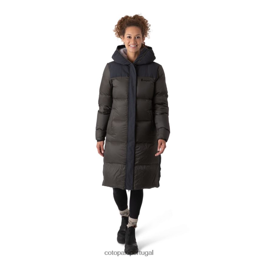 Cotopaxi mulheres parka solazo preto/ferro roupas JB0R8T28