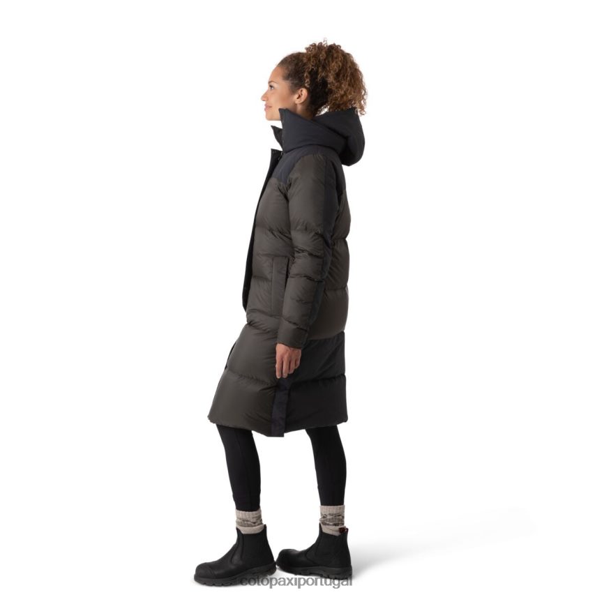 Cotopaxi mulheres parka solazo preto/ferro roupas JB0R8T28