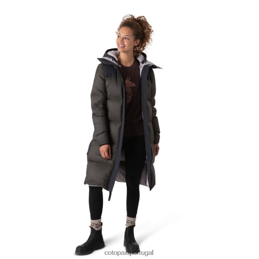 Cotopaxi mulheres parka solazo preto/ferro roupas JB0R8T28