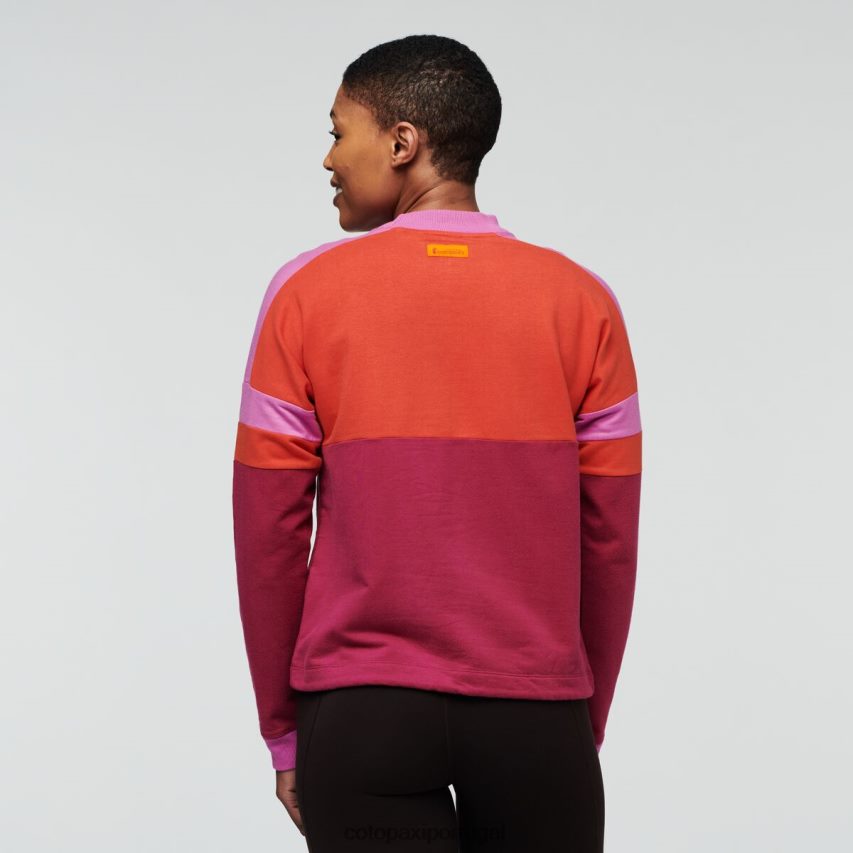 Cotopaxi mulheres moletom bandera desfiladeiro/framboesa roupas JB0R8T54
