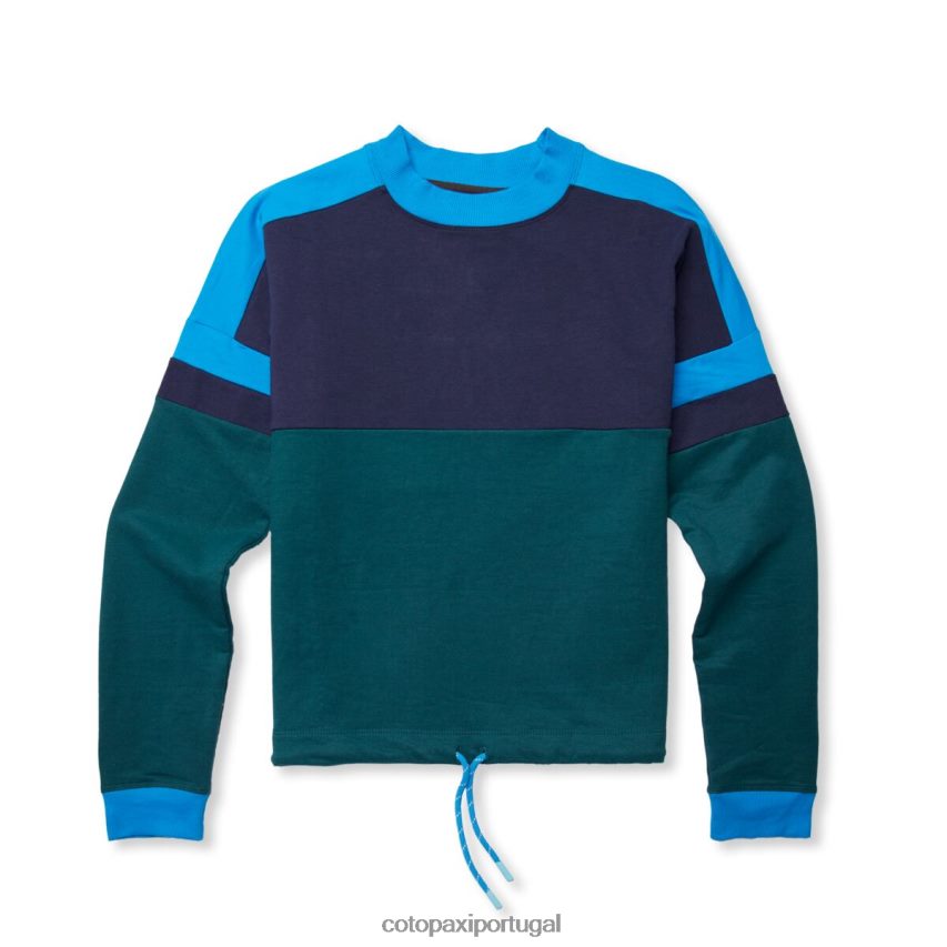 Cotopaxi mulheres moletom bandera marítimo/oceano profundo roupas JB0R8T56