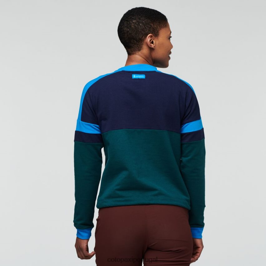 Cotopaxi mulheres moletom bandera marítimo/oceano profundo roupas JB0R8T56
