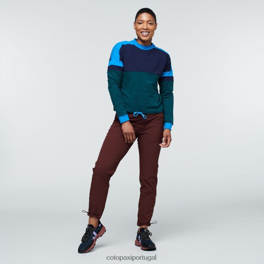 Cotopaxi mulheres moletom bandera marítimo/oceano profundo roupas JB0R8T56