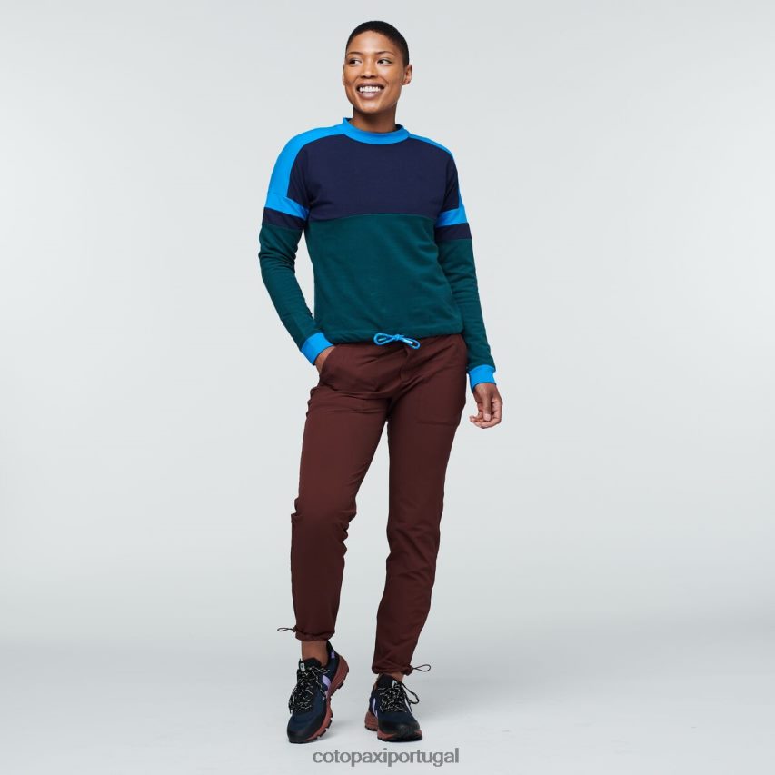 Cotopaxi mulheres moletom bandera marítimo/oceano profundo roupas JB0R8T56