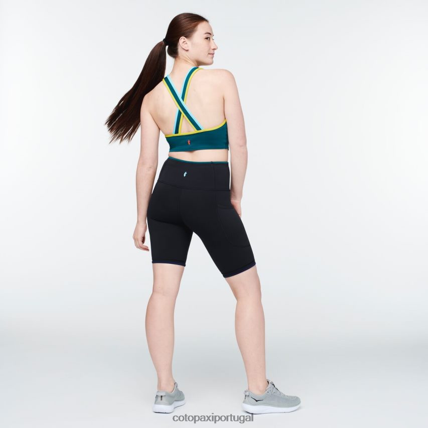 Cotopaxi mulheres bicicleta mari curta preto roupas JB0R8T86