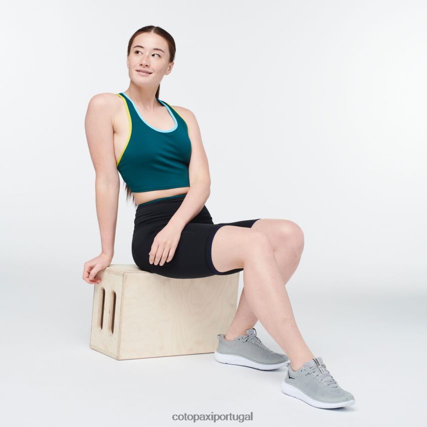 Cotopaxi mulheres bicicleta mari curta preto roupas JB0R8T86