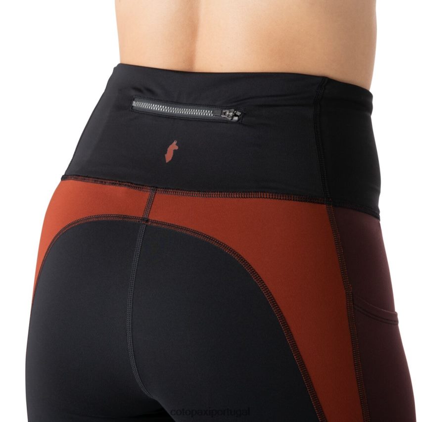 Cotopaxi mulheres rosa apertado preto roupas JB0R8T77