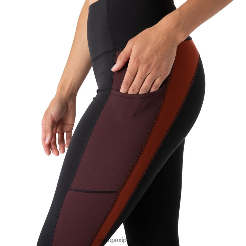 Cotopaxi mulheres rosa apertado preto roupas JB0R8T77