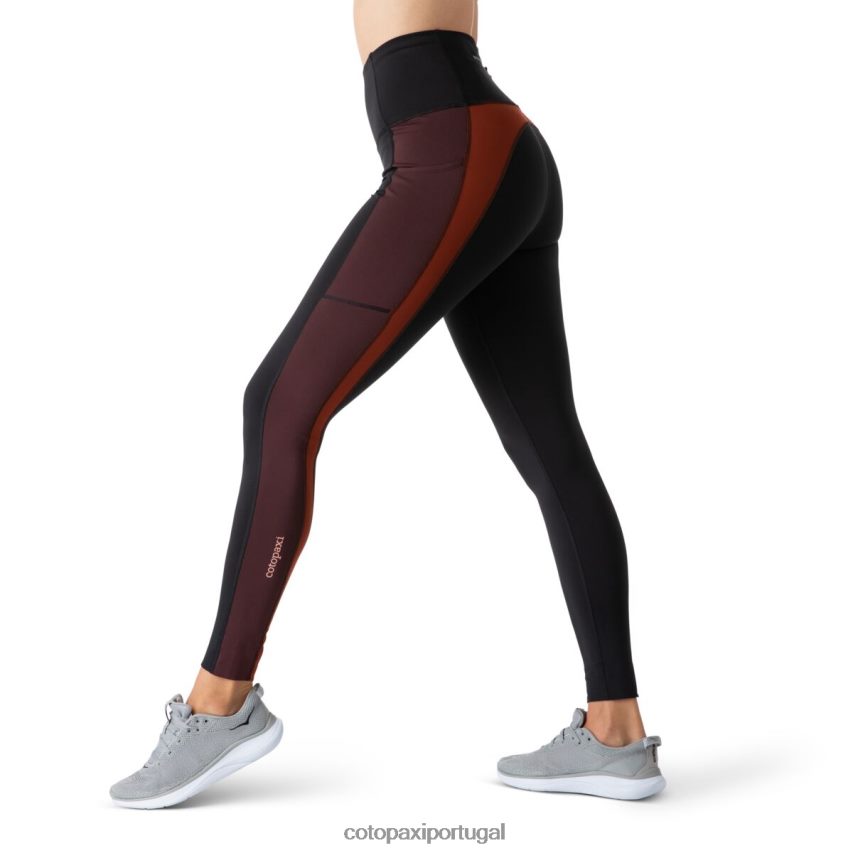 Cotopaxi mulheres rosa apertado preto roupas JB0R8T77