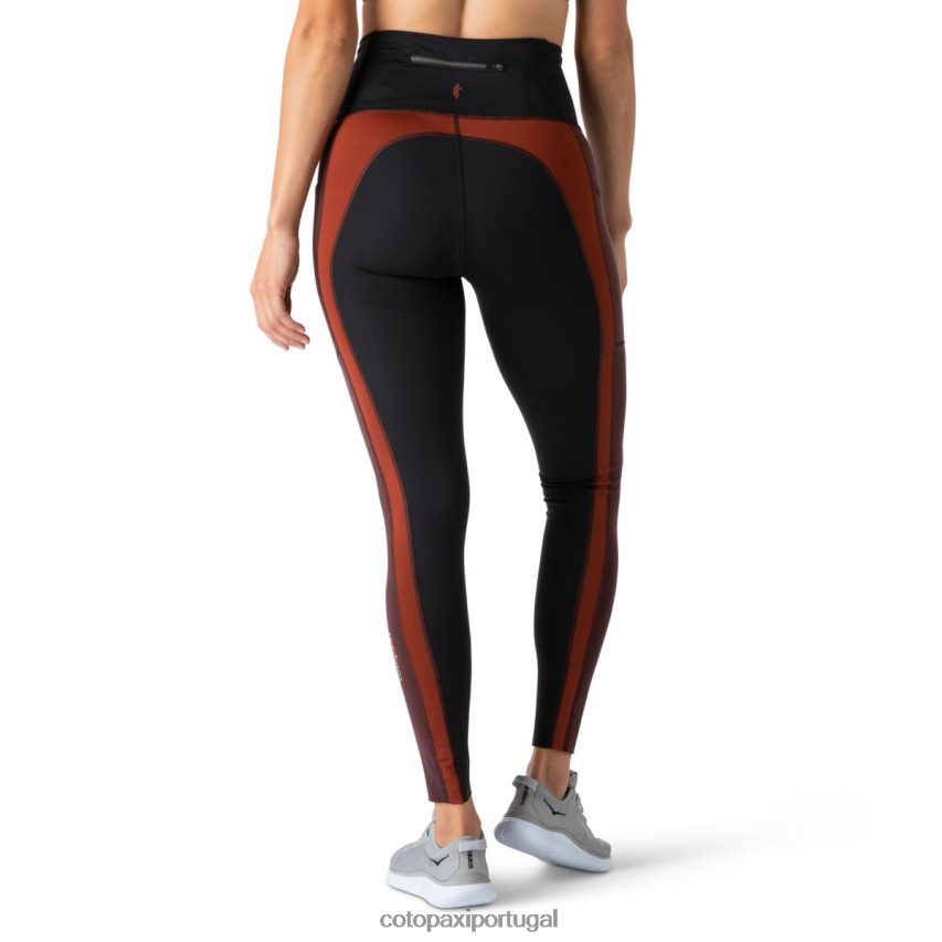 Cotopaxi mulheres rosa apertado preto roupas JB0R8T77