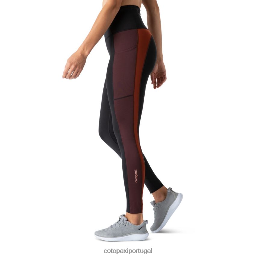 Cotopaxi mulheres rosa apertado preto roupas JB0R8T77
