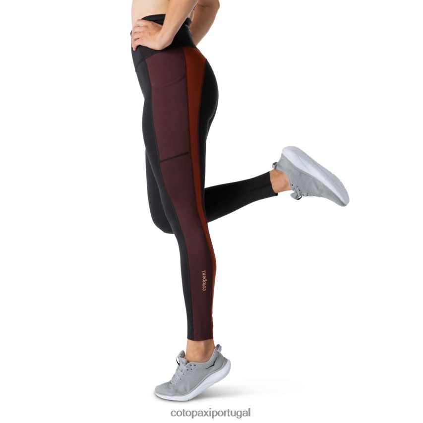 Cotopaxi mulheres rosa apertado preto roupas JB0R8T77